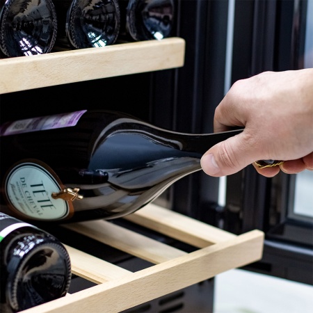 Винный шкаф Meyvel MV77PRO-KBT2 компрессорный двухзонный